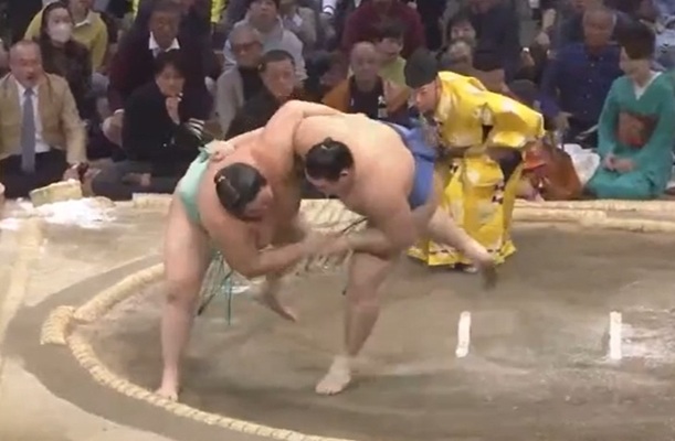 ○＜琴櫻＞　「上手投げ」　●＜...