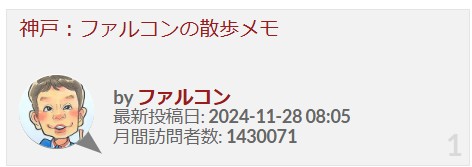 月間訪問者数【１４０万】突破