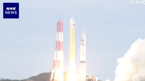 Ｈ３ロケット５号機打ち上げ成功...
