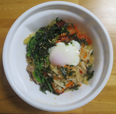 おんたま黒ビビンバ牛丼（２）＠...