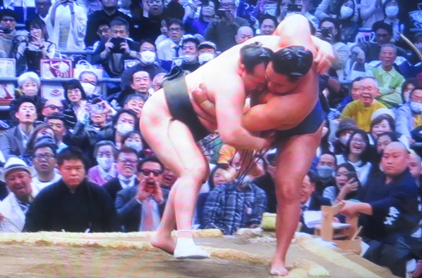 ○＜千代翔馬＞「寄り切り」●＜...