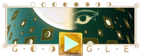 ＜グーグルロゴ＞（３３２）「半...