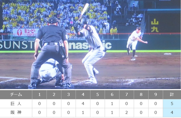 ＜ビーズリー＞４回２失点＜阪神...