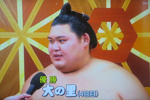 大関＜大の里＞優勝＠大相撲夏場...