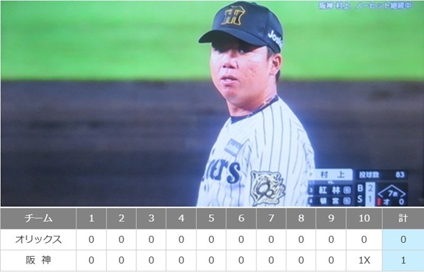 ＜村上頌樹＞８回無失点＠＜阪神...