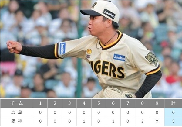 ＜村上頌樹＞９勝＠＜阪神タイガ...