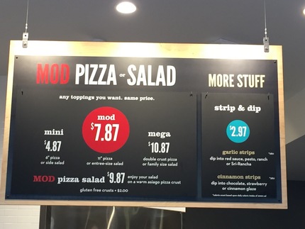 シアトル：MOD PIZZA