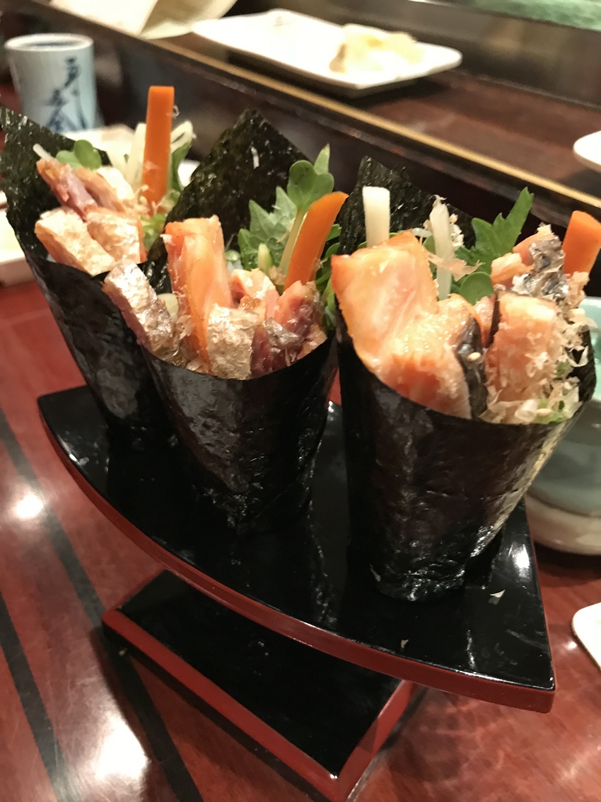 サーモンスキンロール