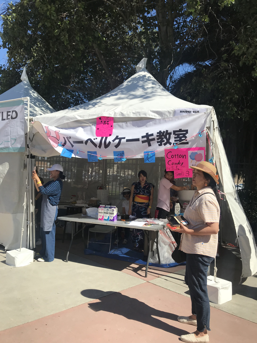 バーベルケーキ教室さんは綿菓子...
