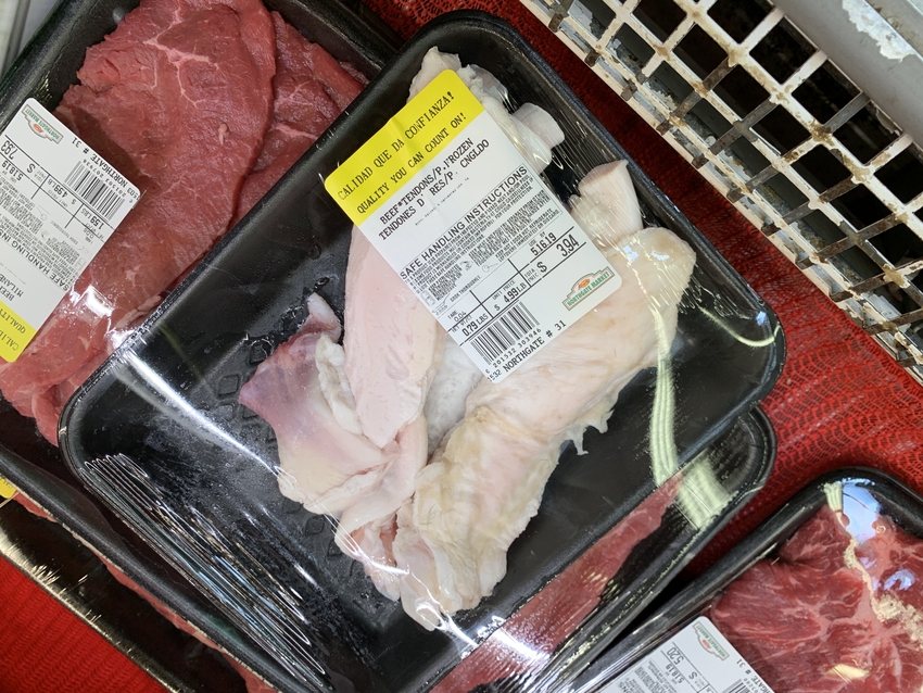 Tendon(牛筋)が他のお店...