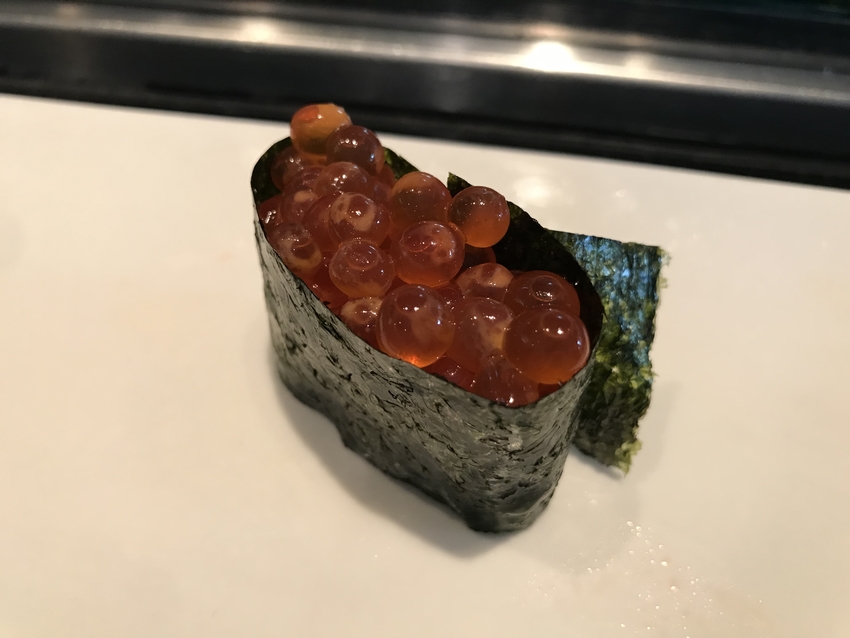 ぷりぷりのイクラ。皮が口に残ら...