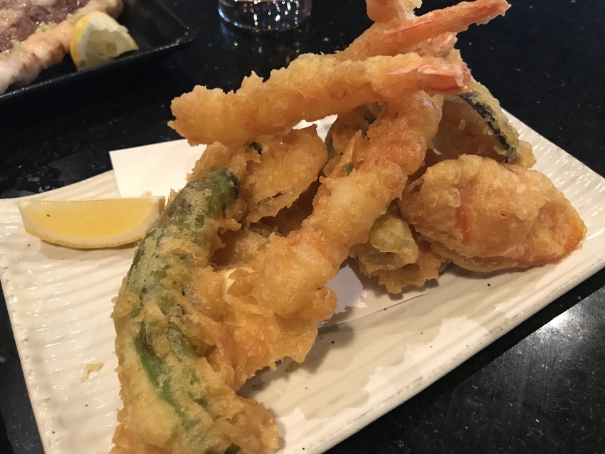 エビと野菜の天ぷら