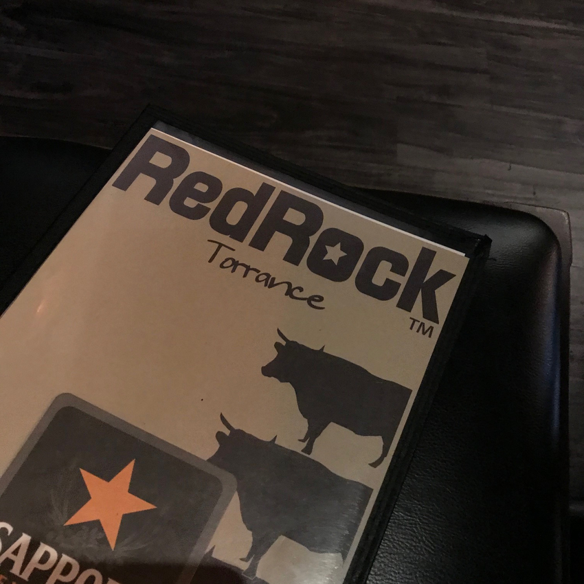 レッドロックのトレードマーク!