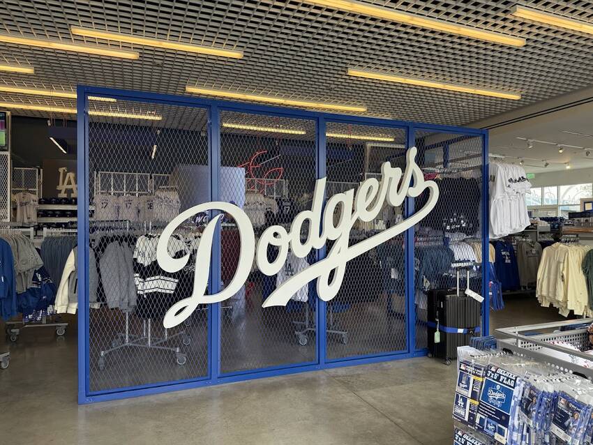 ドジャースのショップに行ってき...