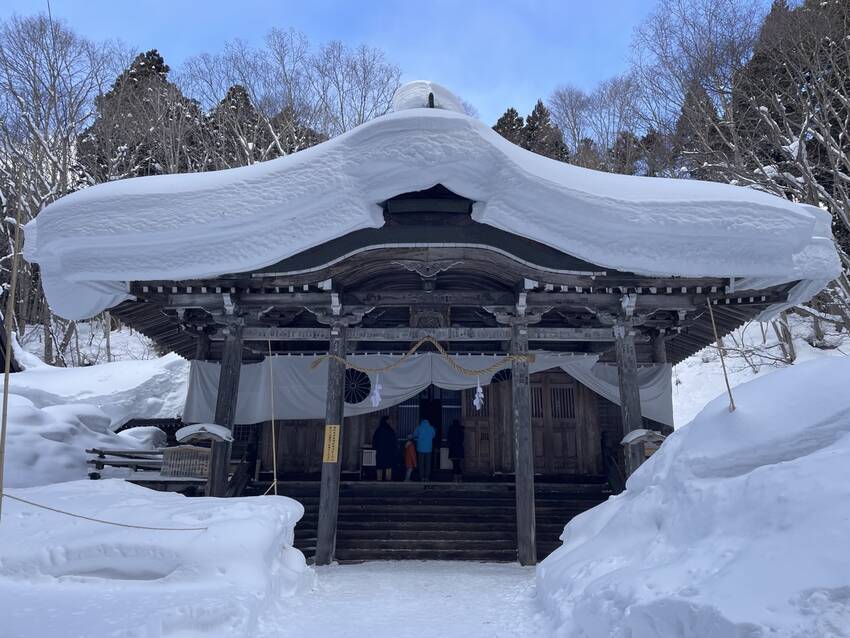 戸隠神社・中社。戸隠古道を宝光...