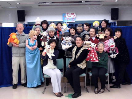 開演前に記念撮影を・・・緊張し...
