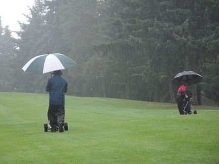 雨の土曜定例ゴルフ