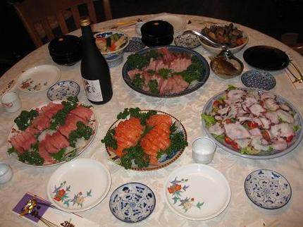 元旦の夕食