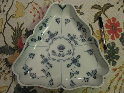 マイセン花麦藁手の大皿