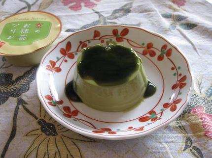 京のお抹茶プリン