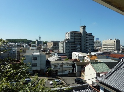 ホテルからの風景、瀬戸