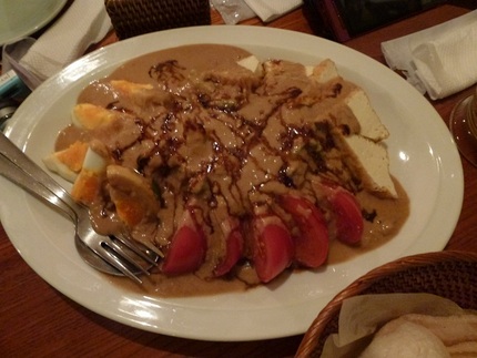 インドネシア料理　in ブリマ...