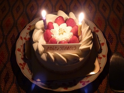 イチゴのショートケーキ
