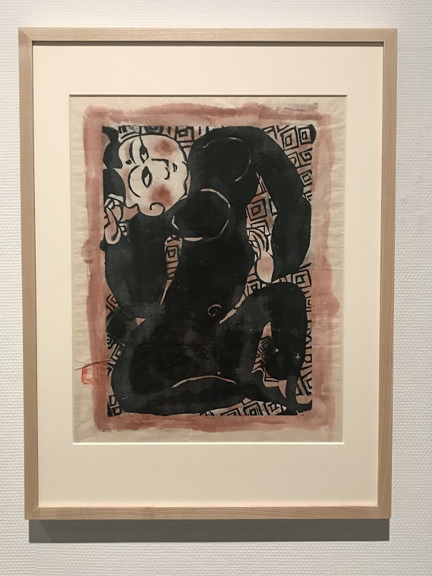 棟方志功作　「雷妃」　1952...