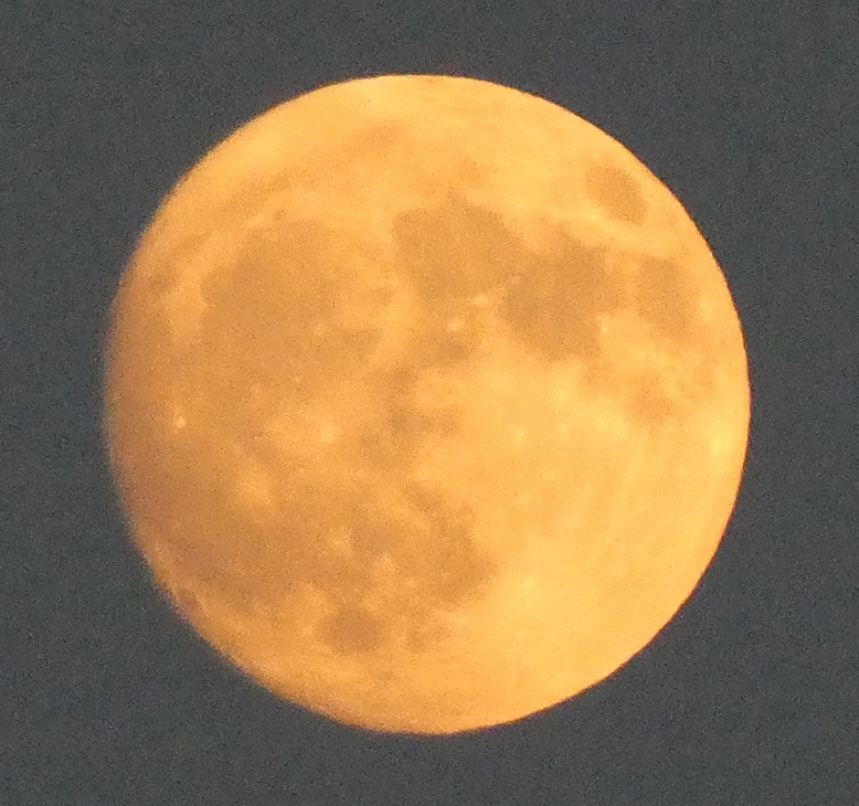 8月18日18時45分頃、月齢...