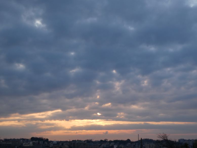 東の空（日の出）　その７