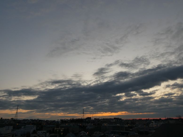 6時30分頃、日の出前