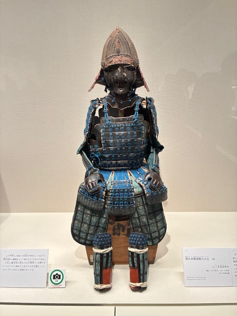 縹糸素懸威胴丸具足(はなだいと...
