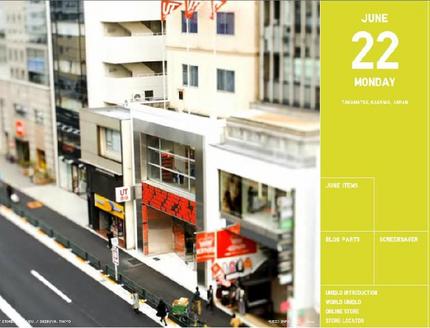 「UNIQLO CALENDA...