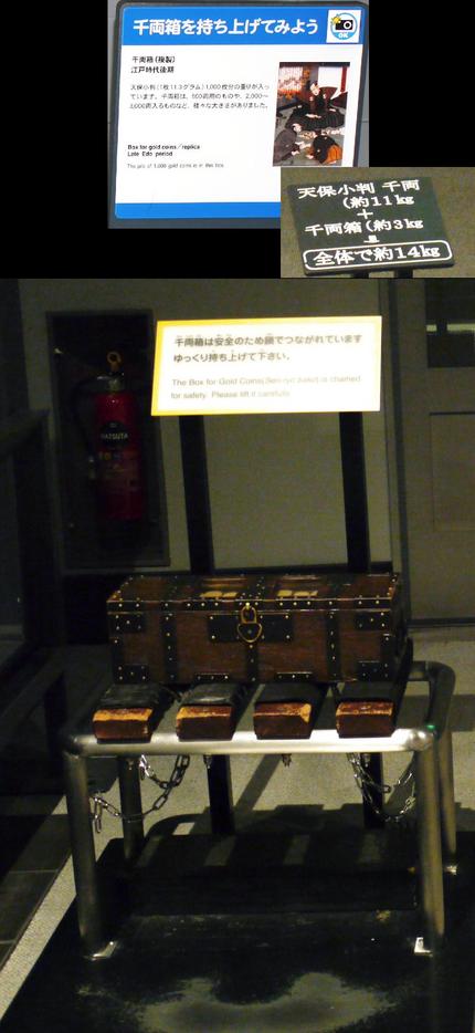千両箱を持ち上げてみよう！ （...