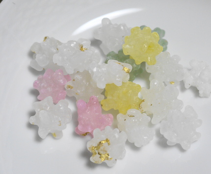キラリと光る金箔入り金平糖　箔...