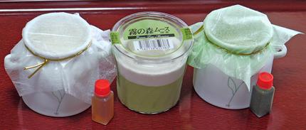 豆乳プリン・霧の森ムース（抹茶...
