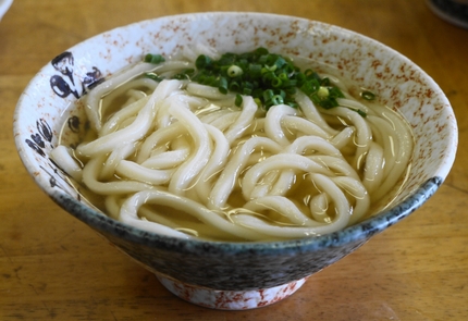 かけうどん　220円です！
