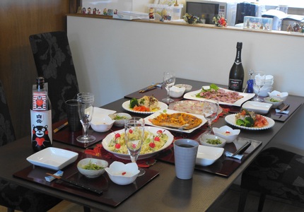 小鉢は カブの千枚漬け＆水菜の...