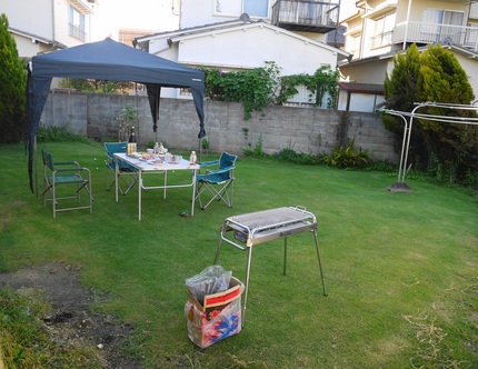 お家　BBQ　（●＾o＾●）