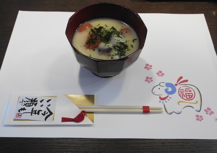 讃岐のあん餅雑煮