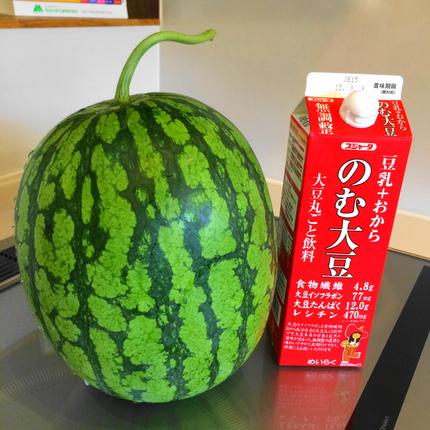 西瓜　初収穫　（●＾o＾●）