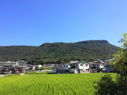今日の高松　晴れ