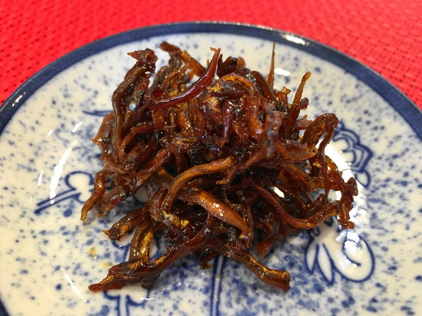 いかなごを生のまま煮ました。 ...