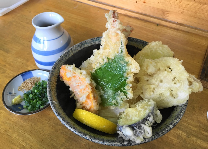 天ぷらぶっかけ