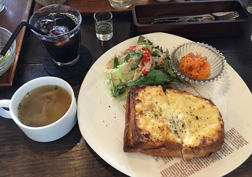 クロックムッシュランチ +¥1...