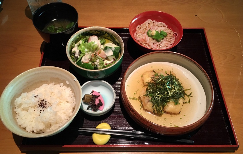 日替わり御膳 鯛の揚げ出し...