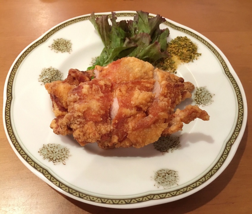 唐揚げ 五香粉付き デザートは...