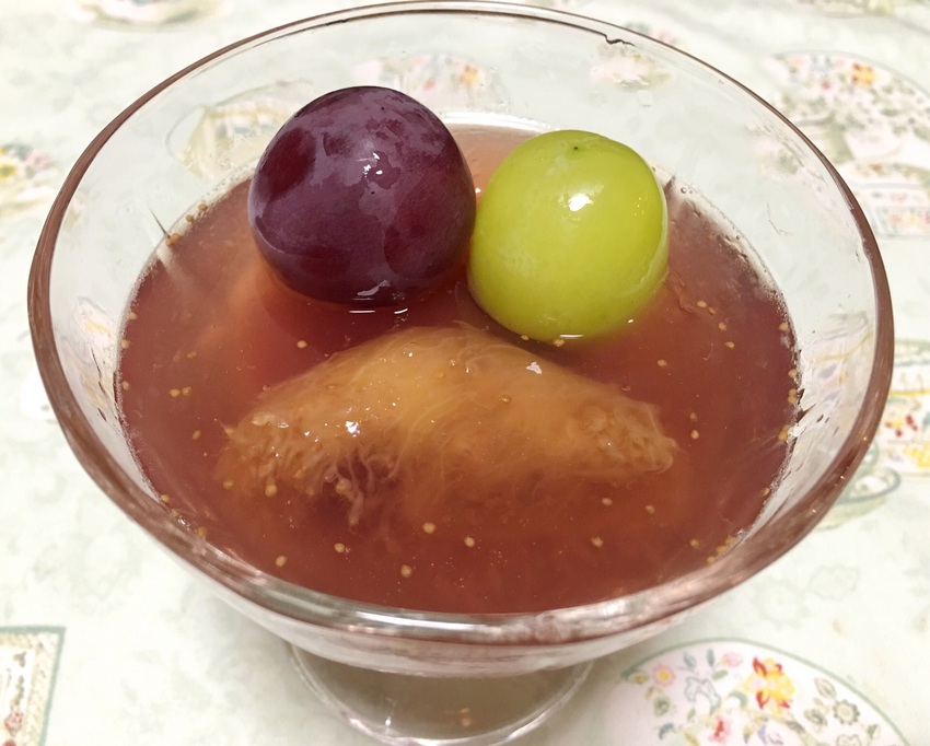 この前は 白ワイン煮の無花果で...
