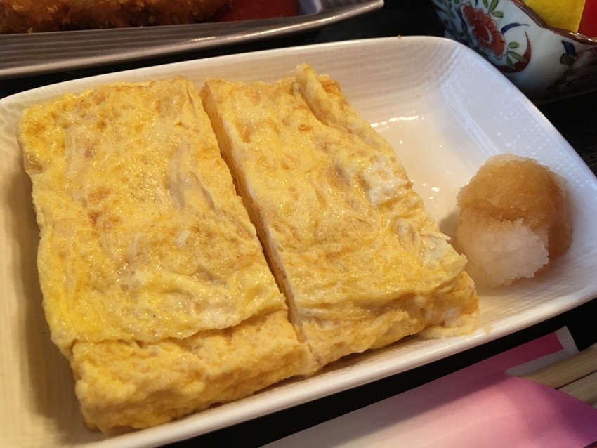 出汁巻き玉子 注文を受けてから...