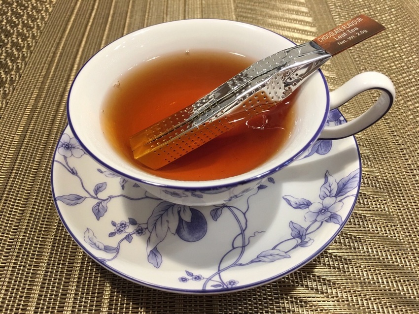 チョコレートティー 甘い香りに...